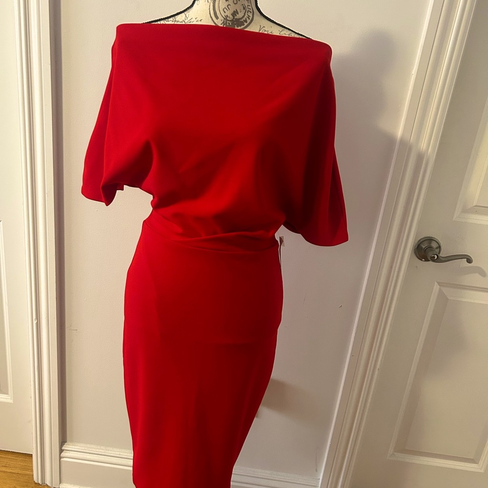 Gorgeous Brand New Alexia Admor New York Striking Red Dress